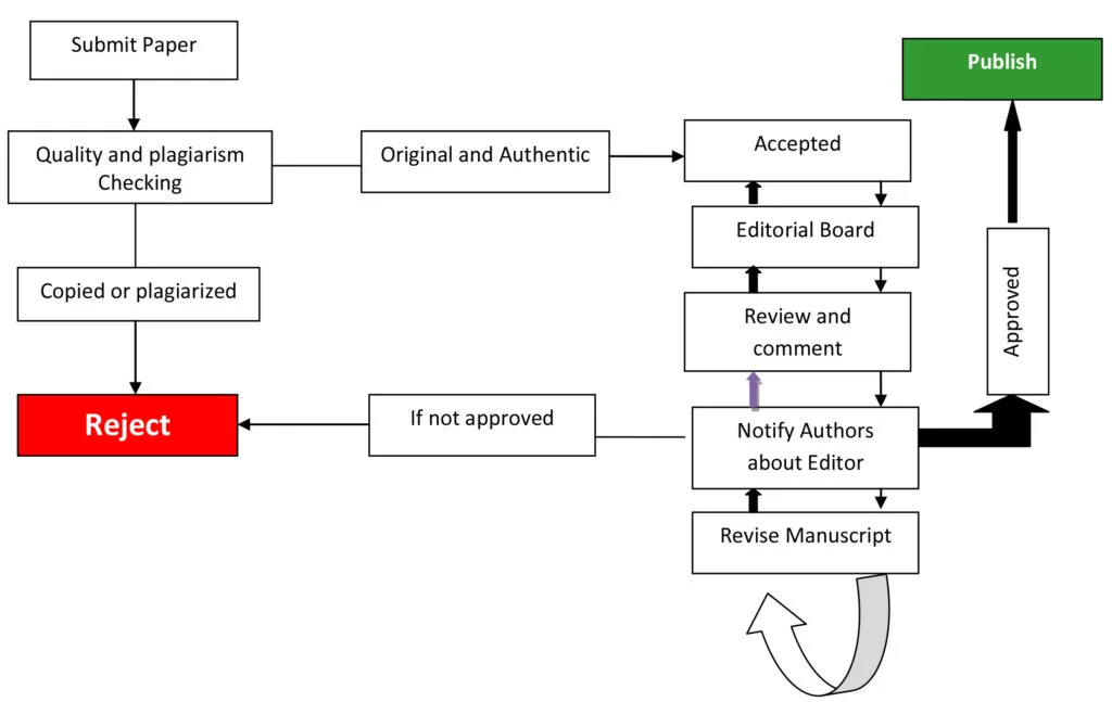 NAS Publisher Peer Review Process Workflow Diagram